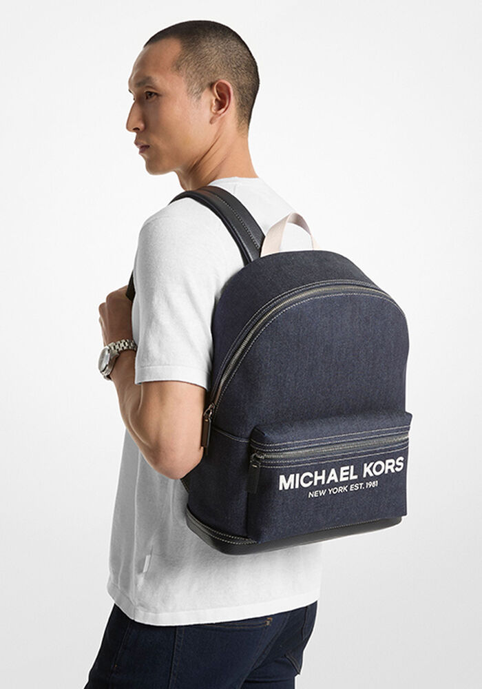 Великий рюкзак Michael Kors з логотипом 1159815203  (Білий/синій One size) — фото 1