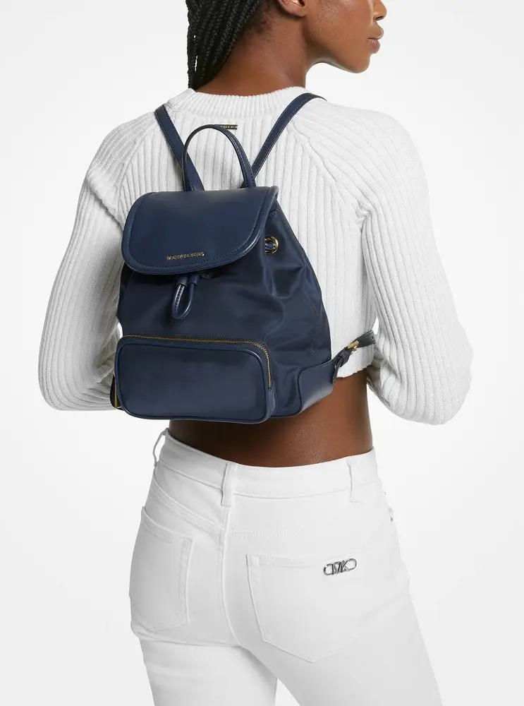 Жіночий рюкзак Michael Kors з логотипом 1159815327  (Білий/синій One size) — фото 1