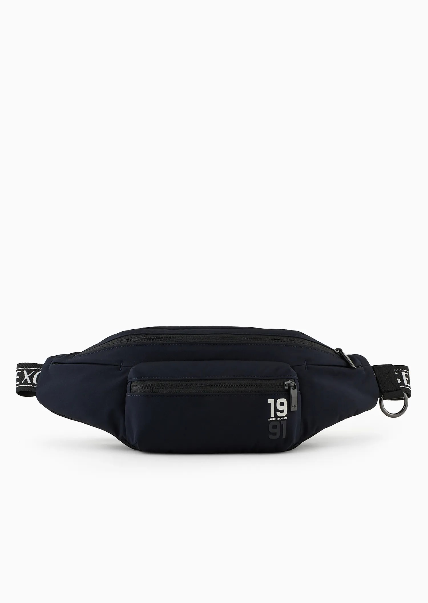 Сумка Armani Exchange бананка 1159816468  (Білий/синій One size) — фото 1
