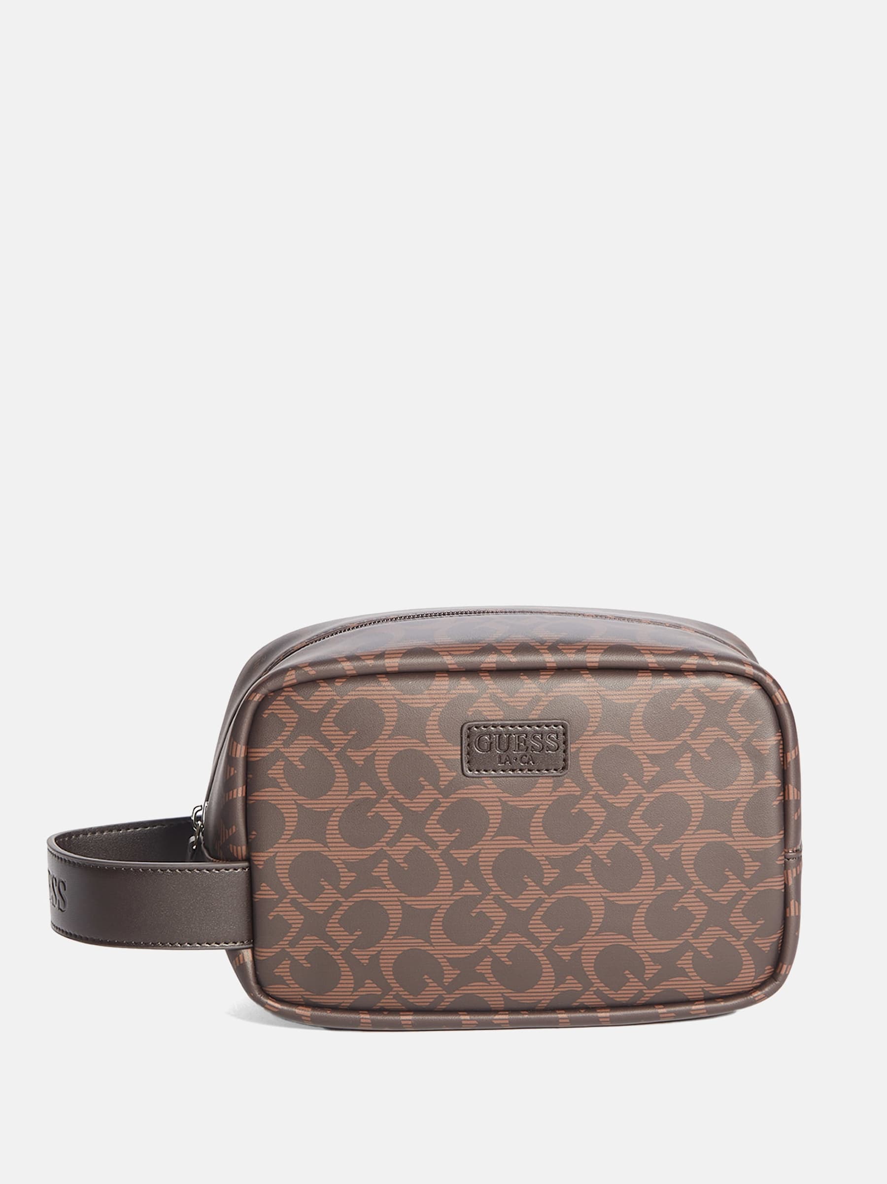 Стильний несесер Guess Travel Kit Bag 1159816846 (Коричневий One size) — фото 1
