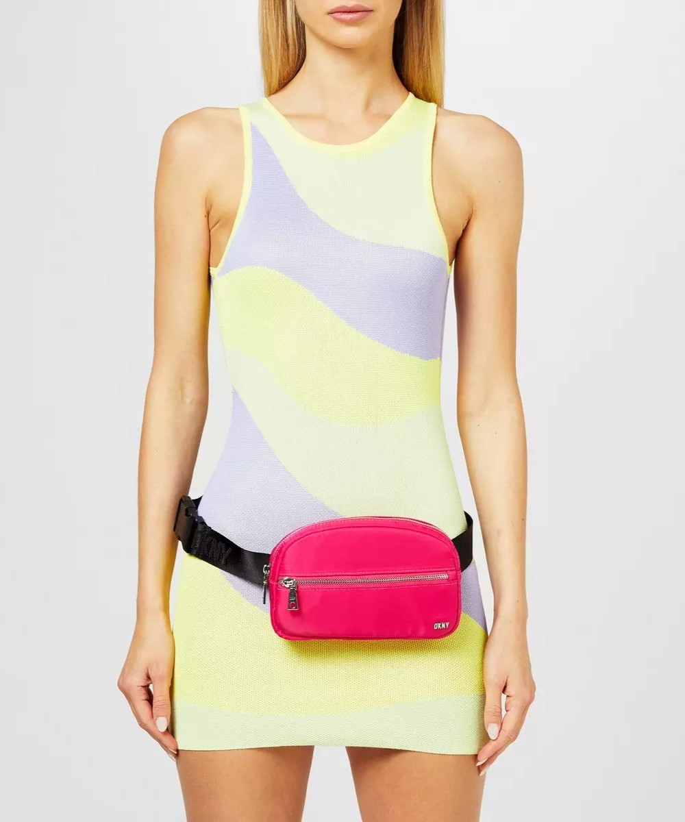 Жіноча поясна сумка DKNY 1159817618 (Рожевий One size) — фото 1