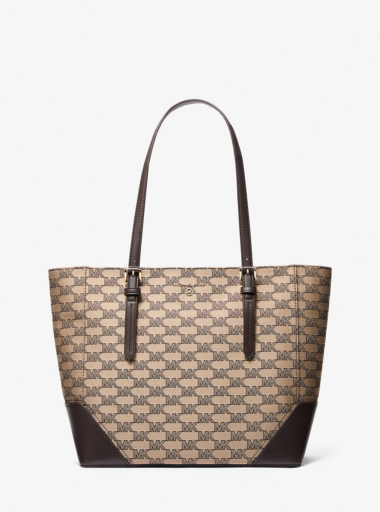 Сумка жіноча Michael Kors з принтом 1159818928 (Коричневий One size) — фото 1