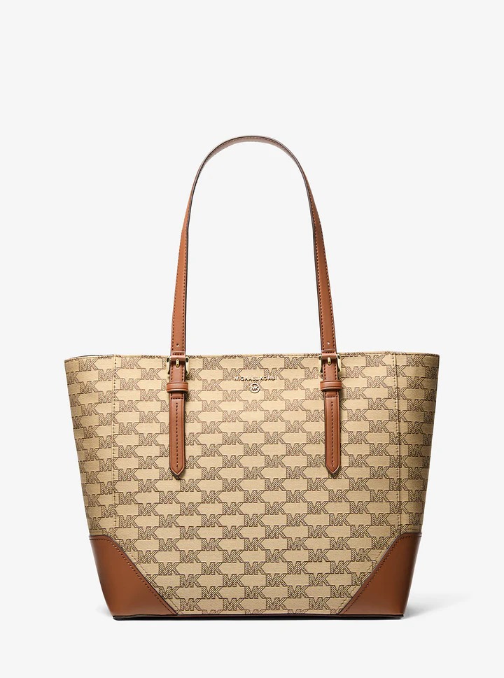 Сумка жіноча Michael Kors з принтом 1159818930 (Бежевий One size) — фото 1