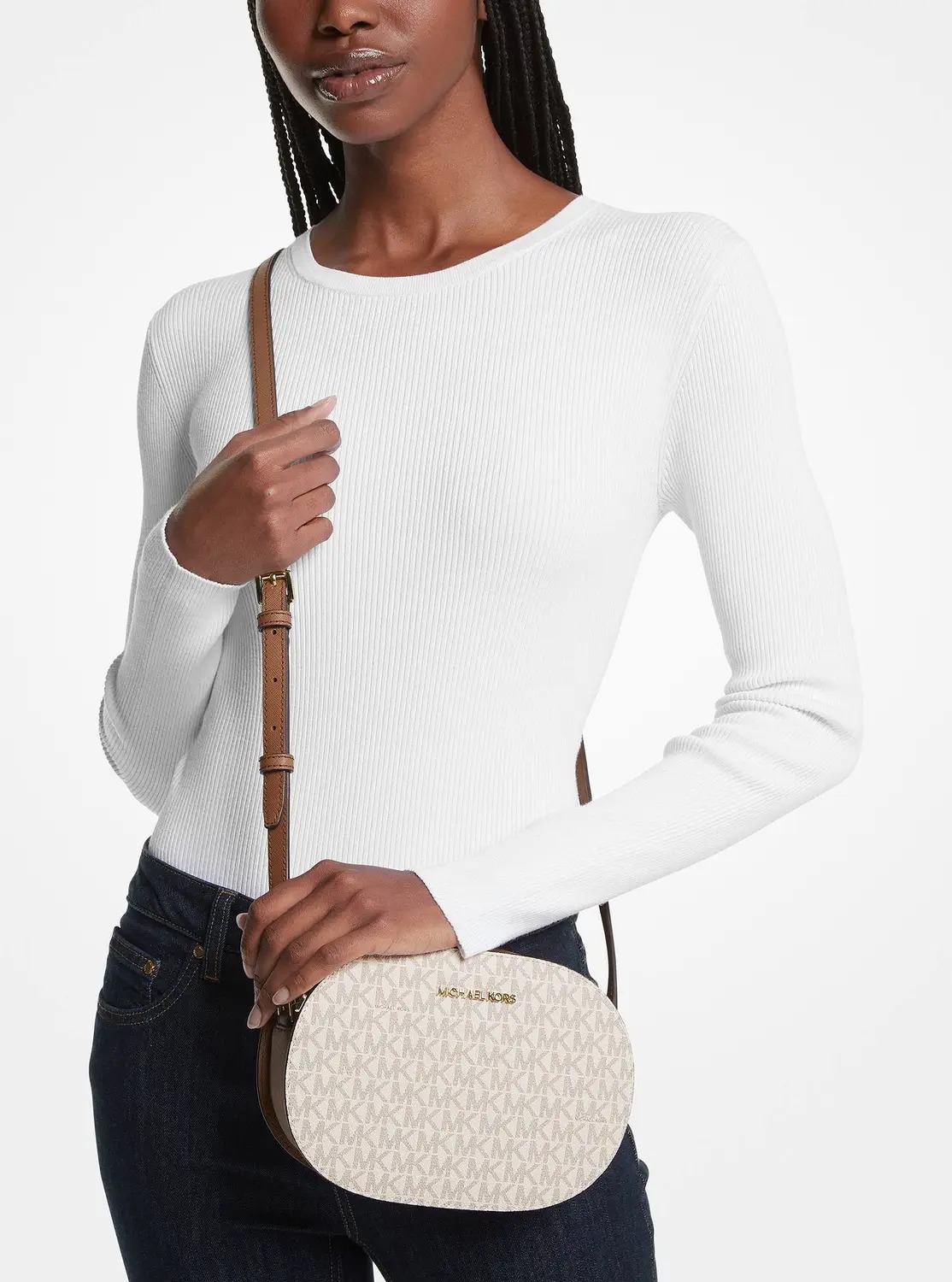 Жіноча сумка кроссбоді Michael Kors 1159819319 (Білий One size) — фото 1