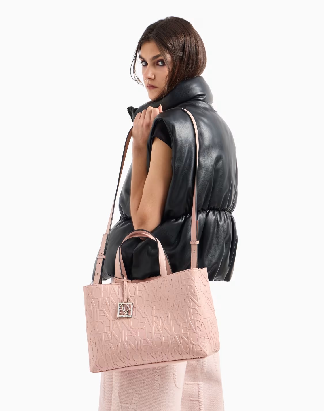 Жіноча сумка Armani Exchange 1159819348 (Рожевий One size) — фото 2
