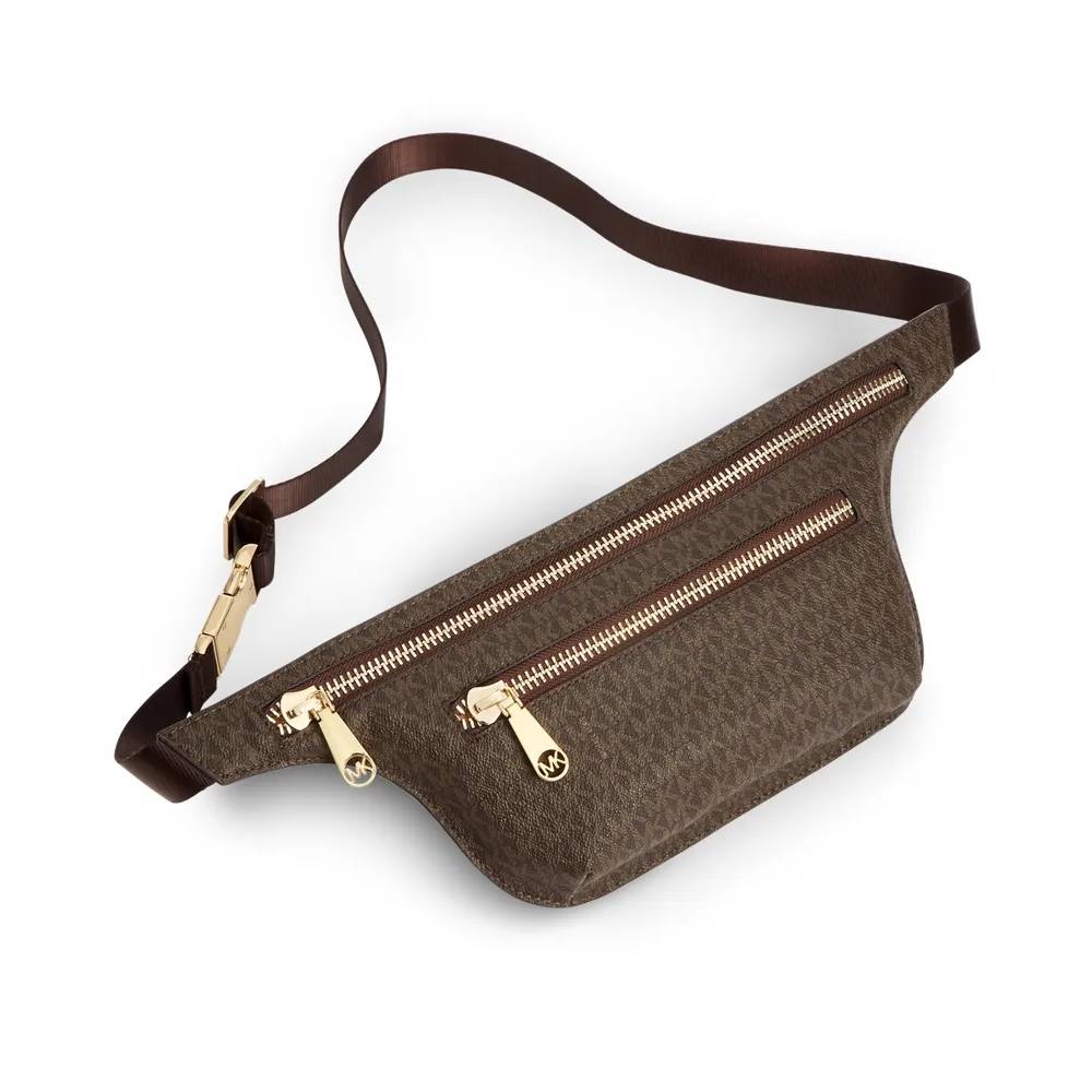 Поясна сумка Michael Kors з екошкіри 1159821390 (Коричневий One size) — фото 1