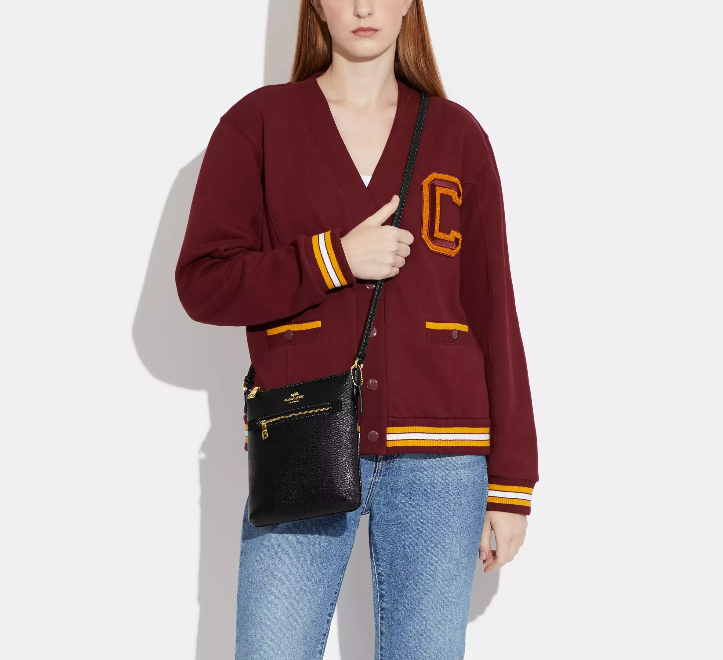 Сумка через плече COACH кроссбоді 1159821778 (Чорний One size) — фото 3
