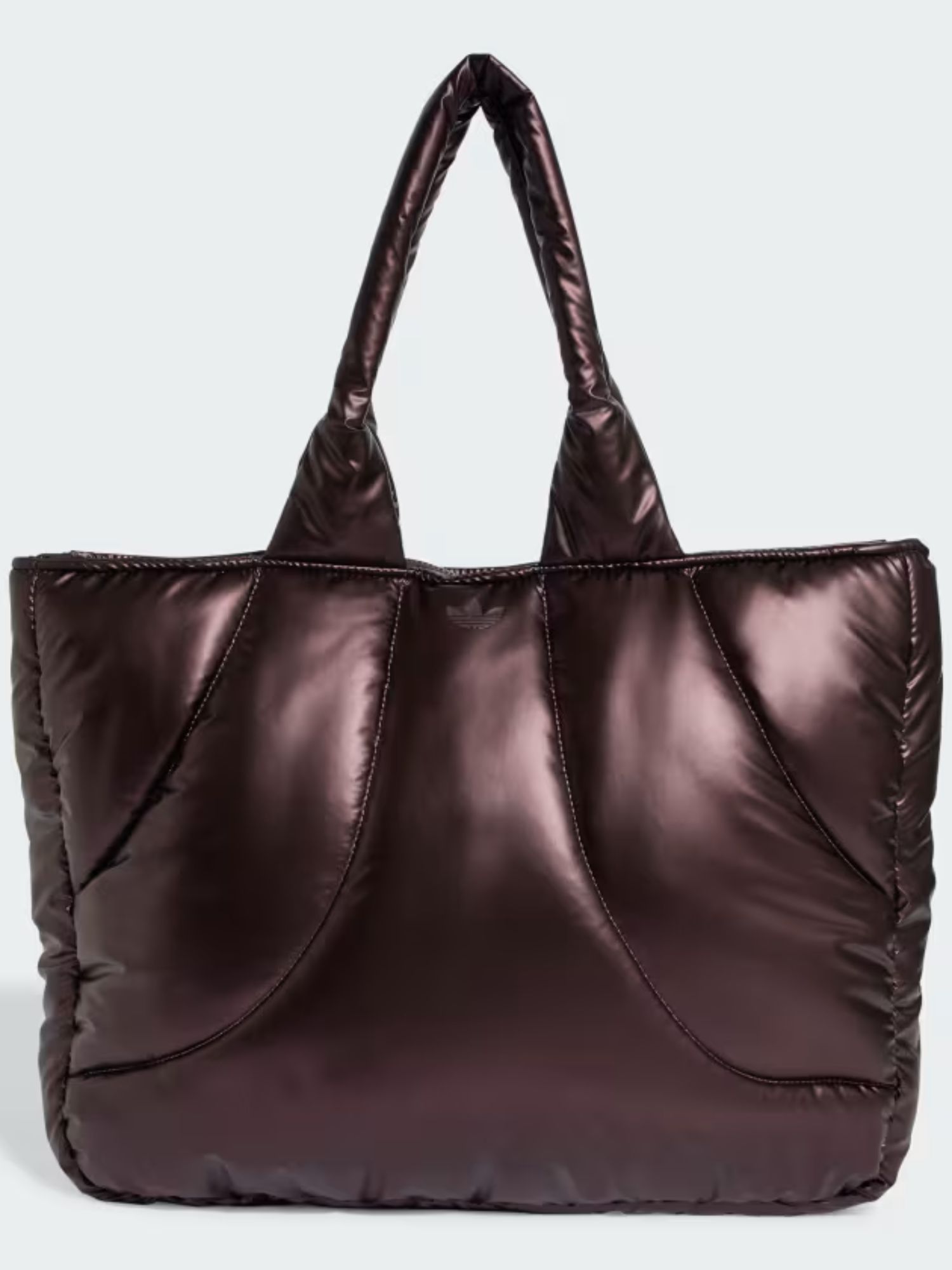 Сумка шопер Adidas Shopper Metallic Bag з логотипом спортивна 1159823380 (Бордовий One Size) — фото 3