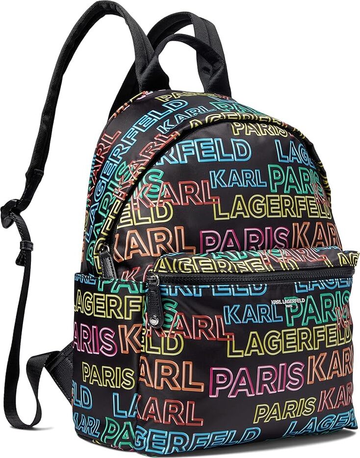 Жіночий рюкзак Karl Lagerfeld Paris з логотипом 1159827072 (Чорний One size) — фото 3