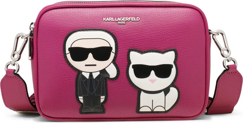Сумка через плече Karl Lagerfeld Paris кроссбоді 1159828698 (Рожевий One size) — фото 3