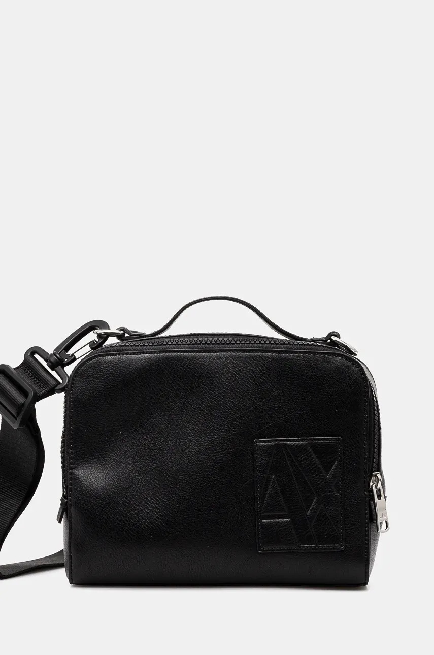 Чоловічі сумки Armani Exchange через плече 1159829942 (Чорний One size) — фото 1