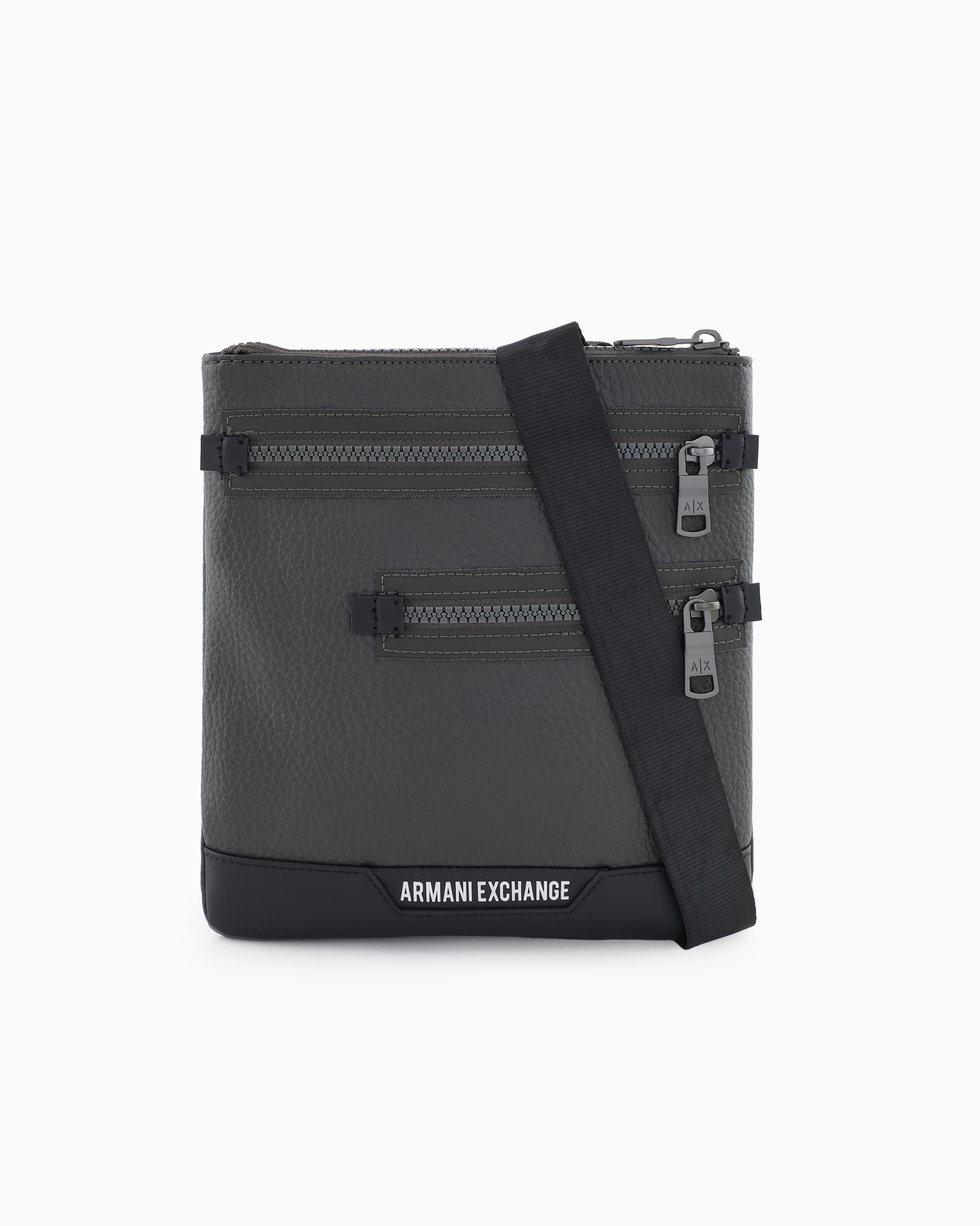 Чоловічі сумки Armani Exchange через плече 1159829966 (Сірий One size) — фото 1