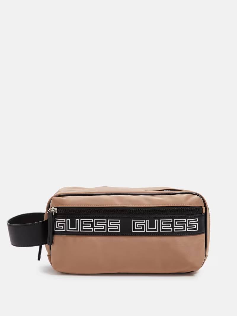 Стильний несесер Guess Travel Kit Bag 1159830590 (Коричневий One size) — фото 1