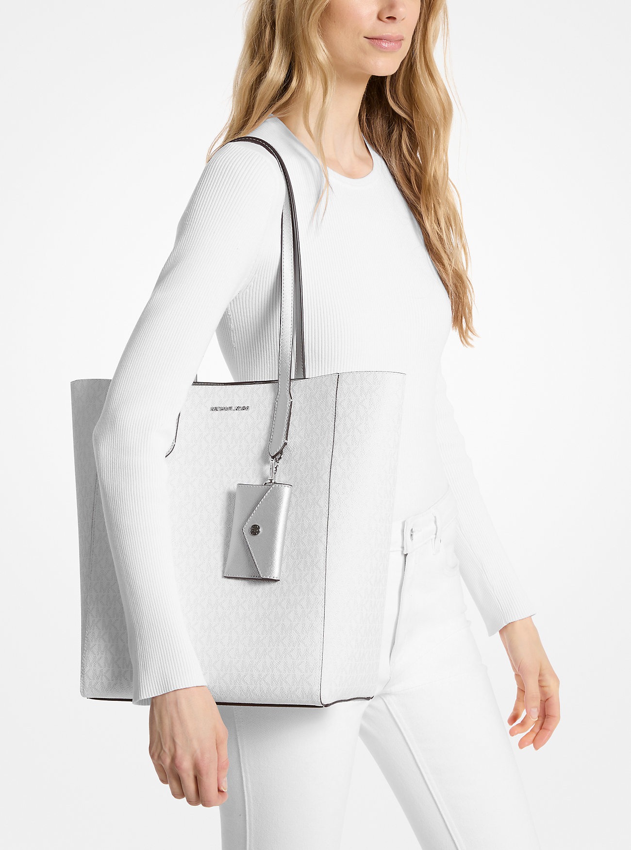 Сумка жіноча Michael Kors з гаманцем 1159832155 (Білий One size) — фото 1