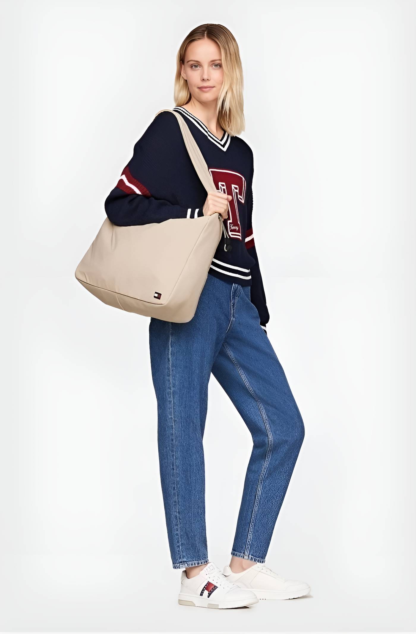 Сумка-шоппер Tommy Hilfiger 1159833351 (Бежевий One size) — фото 1