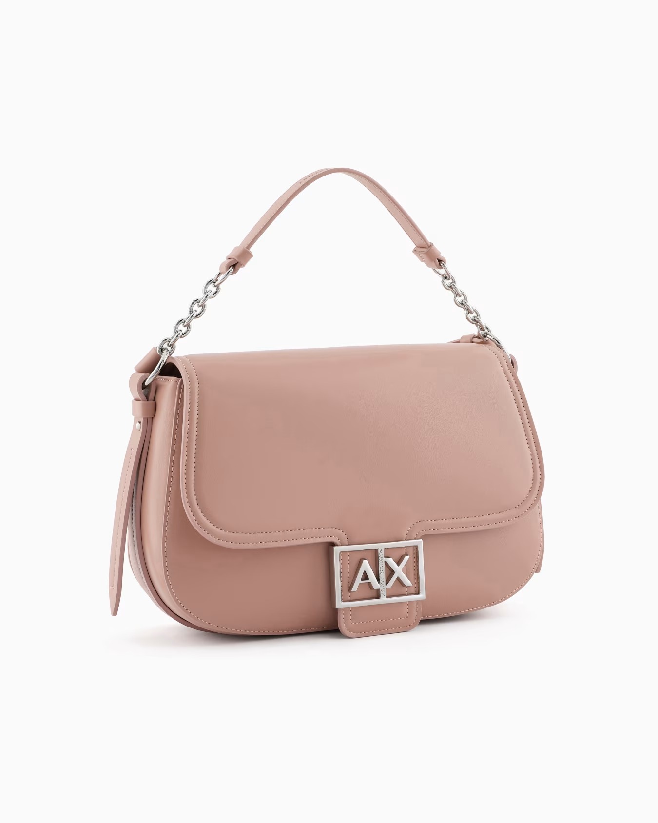Жіноча сумка через плече з логотипом Armani Exchange 1159834181 (Рожевий One size) — фото 1