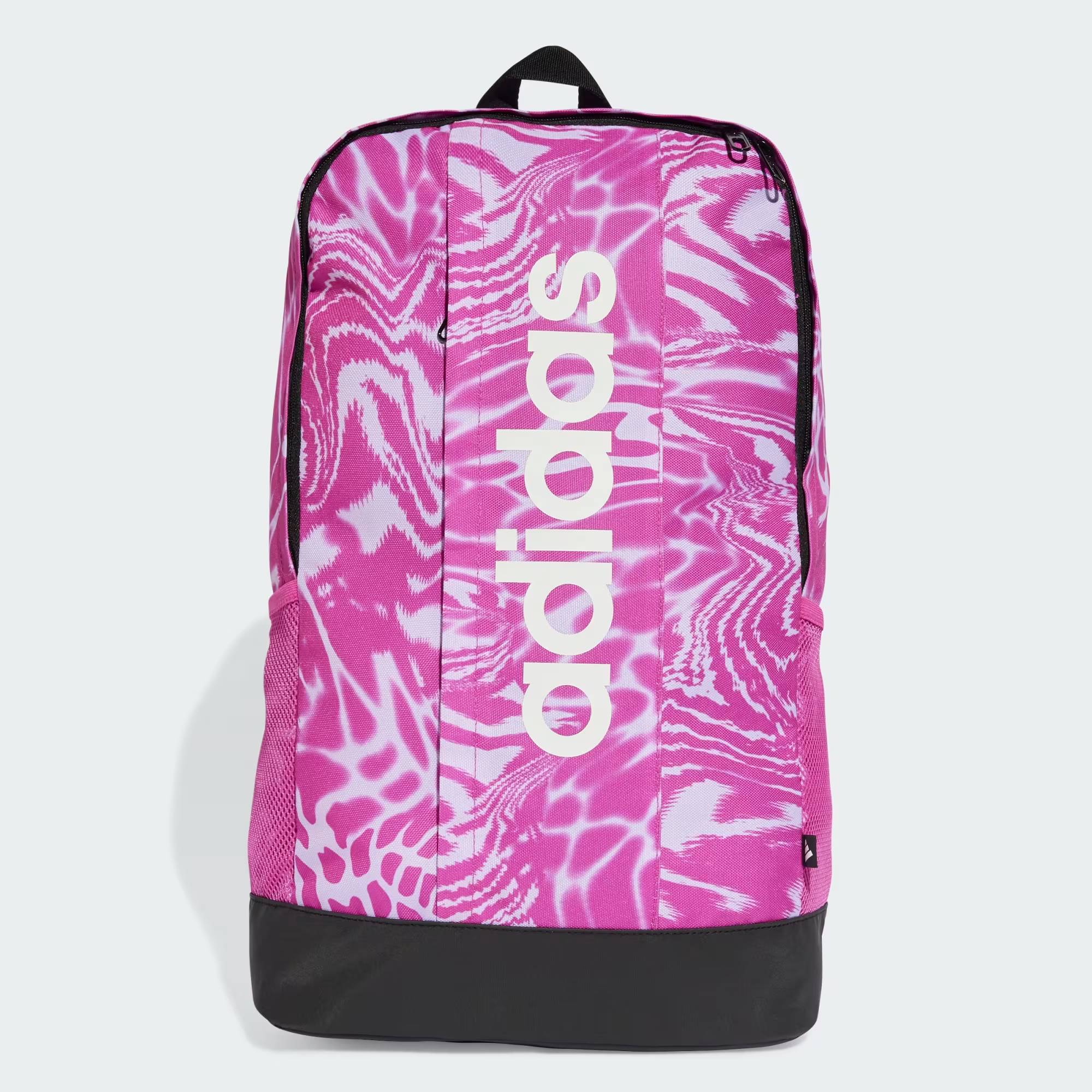 Рюкзак з принтом Adidas на блискавці 1159834801 (Рожевий One Size) — фото 1