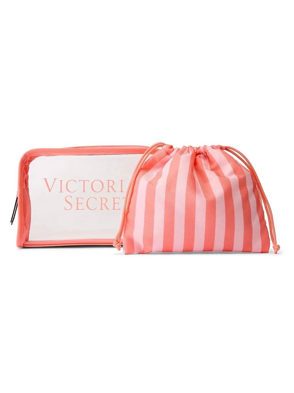 Косметичка 2 в 1 Victoria's Secret з принтом 1159835067 (Помаранчевий One size) — фото 1