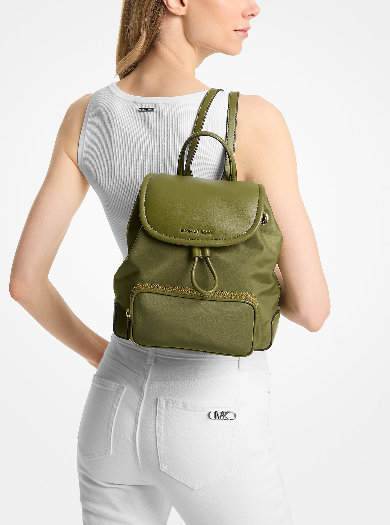 Жіночий рюкзак Michael Kors 1159826211 (Зелений One size) — фото 1