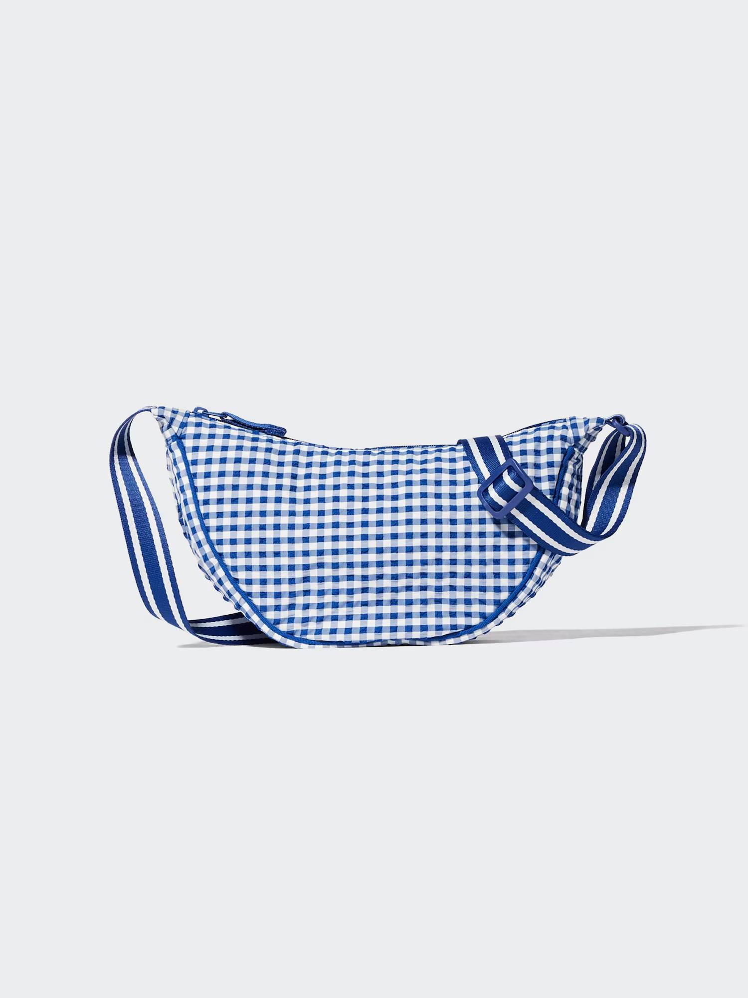 Сумка напівкругла UNIQLO через плече 1159838860 (Синій One size) — фото 1