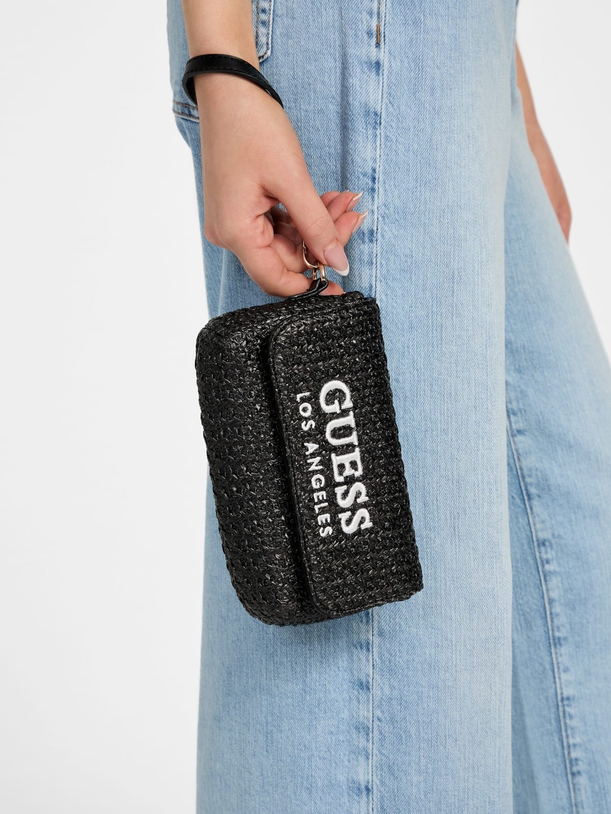 Клатч Guess з ремінцем на руку 1159839676 (Чорний One size) — фото 1