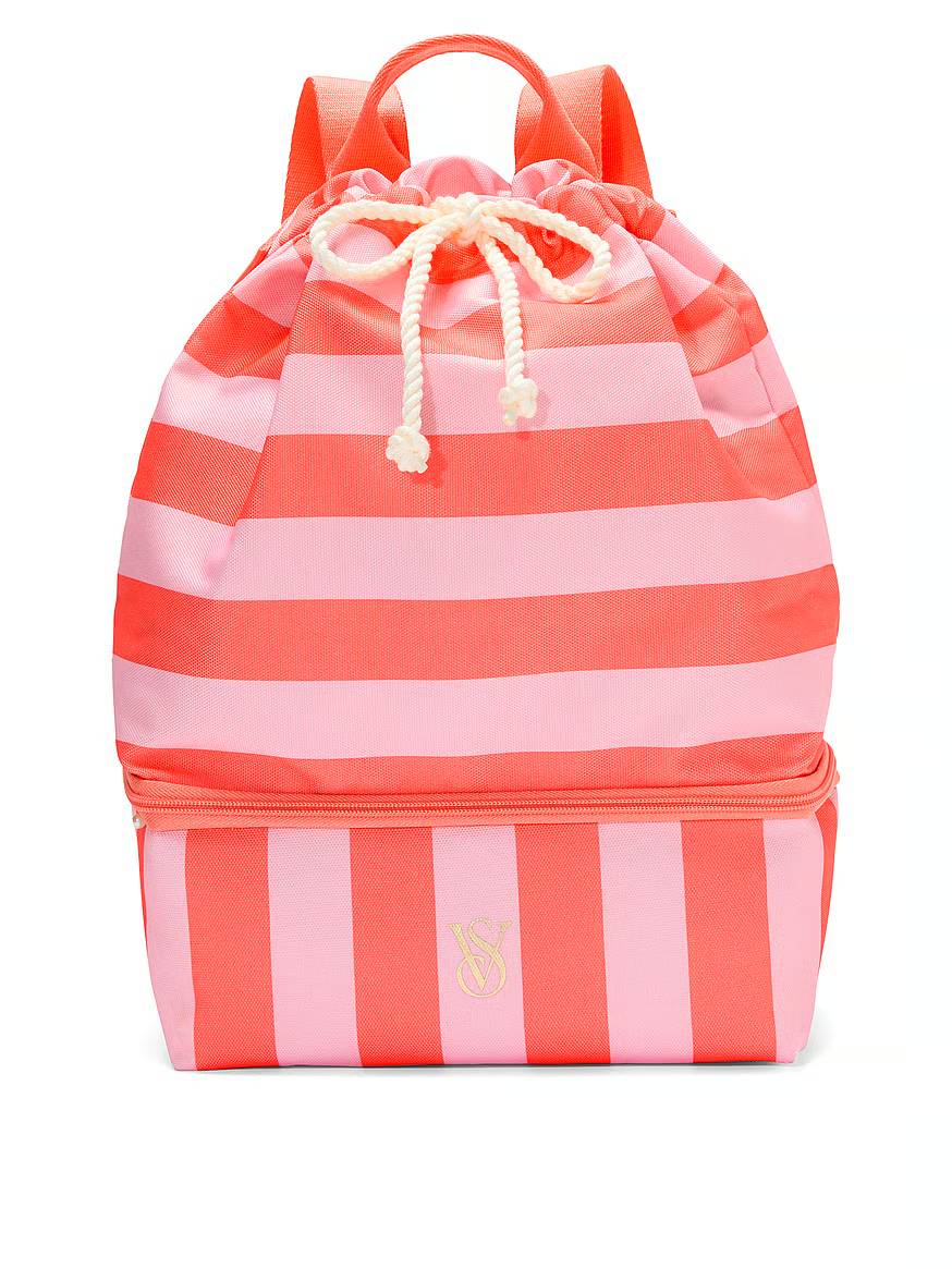 Рюкзак-кулер Victoria's Secret Pink із відділенням для охолодження 1159840198 (Помаранчевий One size) — фото 1