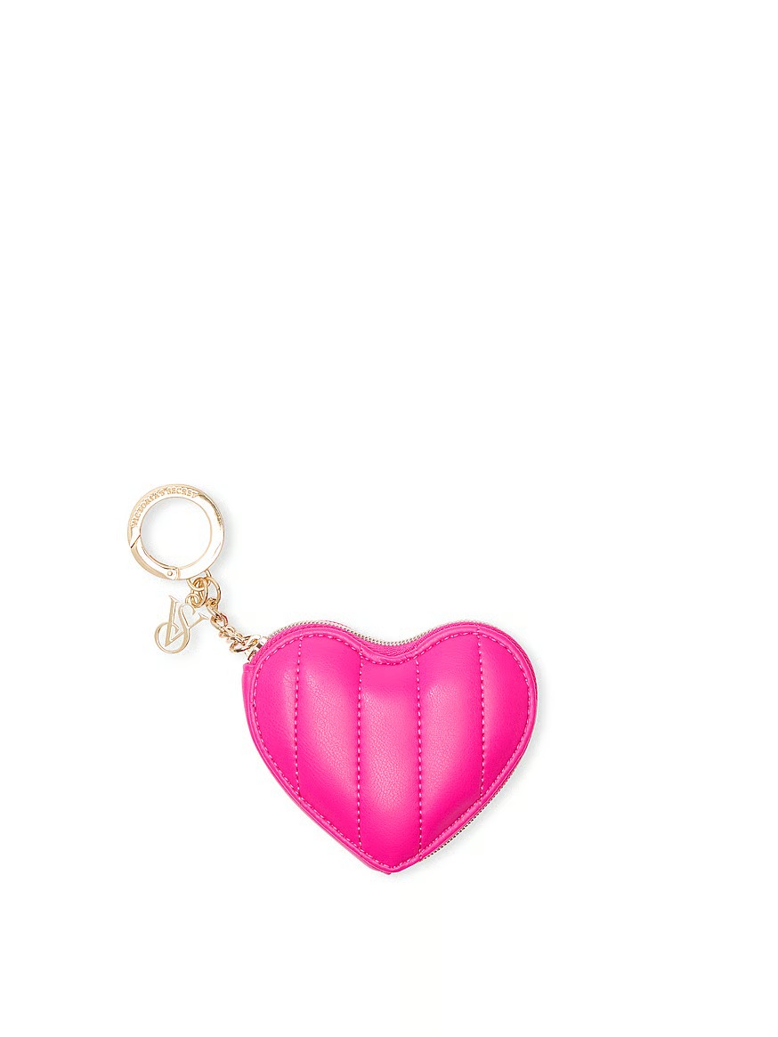 Міні гаманець Victoria's Secret у формі серця 1159840251 (Рожевий One Size) — фото 1