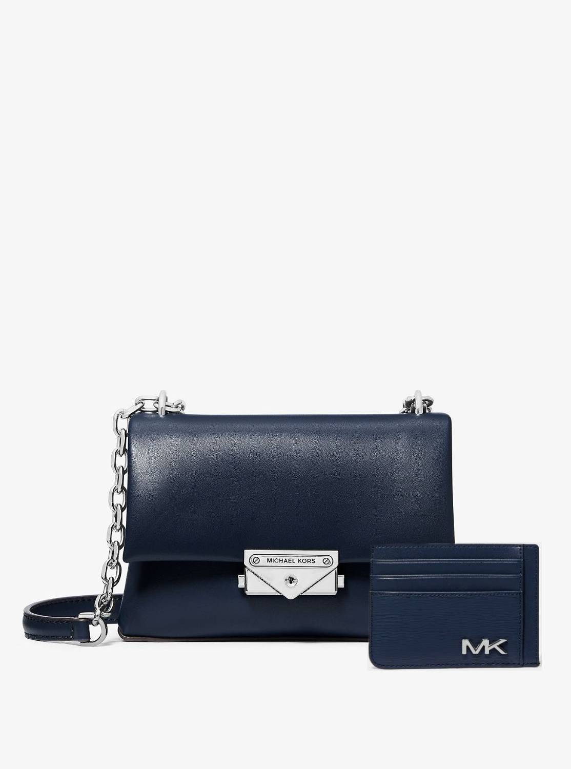 Жіночий набір Cece Michael Kors сумка кроссбоді та картхолдер 1159845173 Синій — фото 1