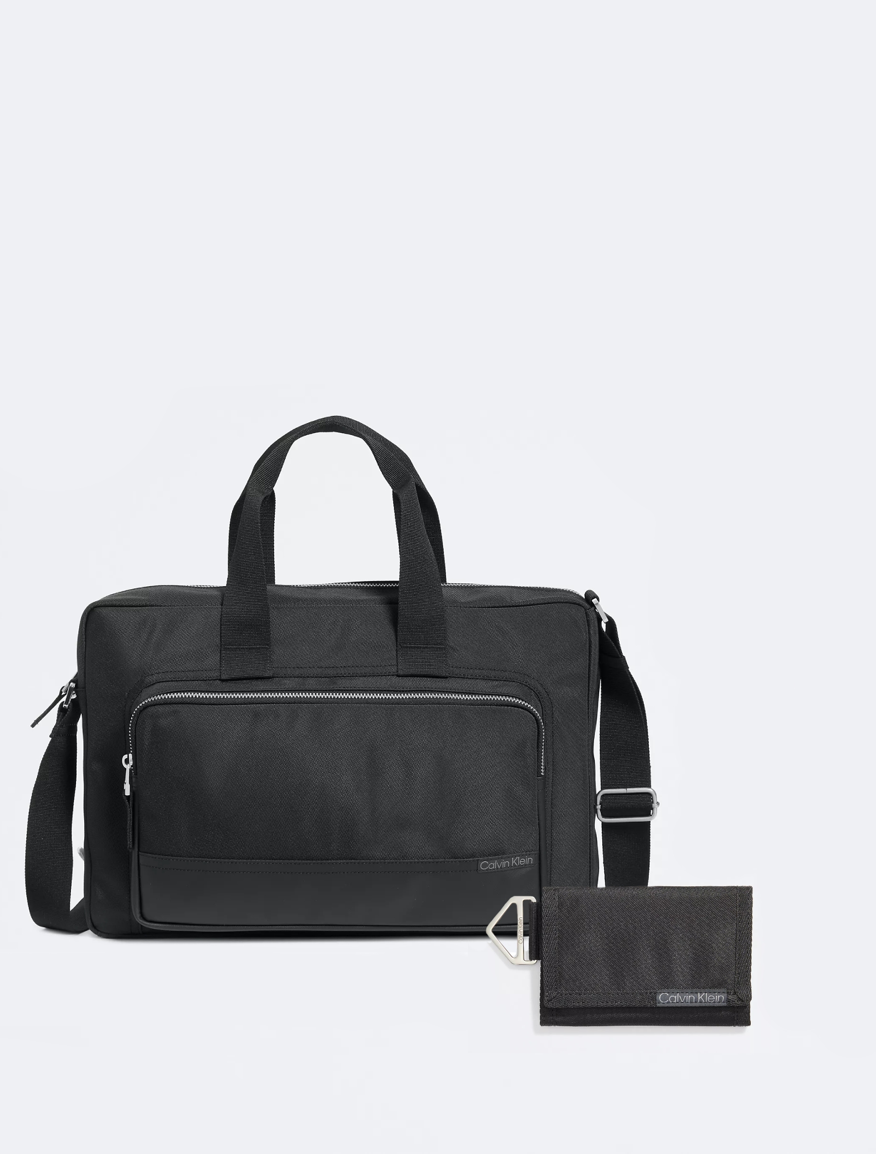 Набір Utility Calvin Klein сумка-портфель через плече та гаманець 1159845560 Чорний — фото 1