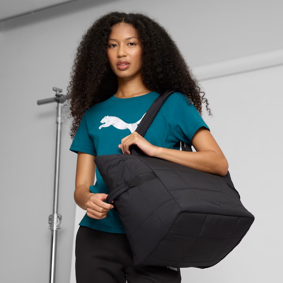 Текстильна сумка-шоппер Puma 1159847816 Чорний — фото 1