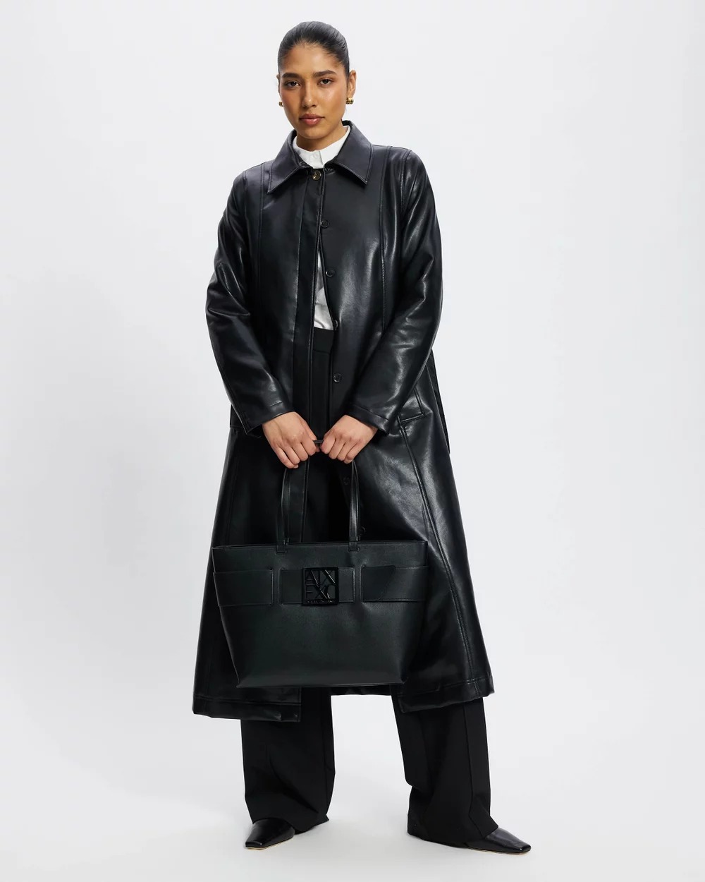 Сумка тоут жіноча Susie Armani Exchange 1159849927 Чорний — фото 1