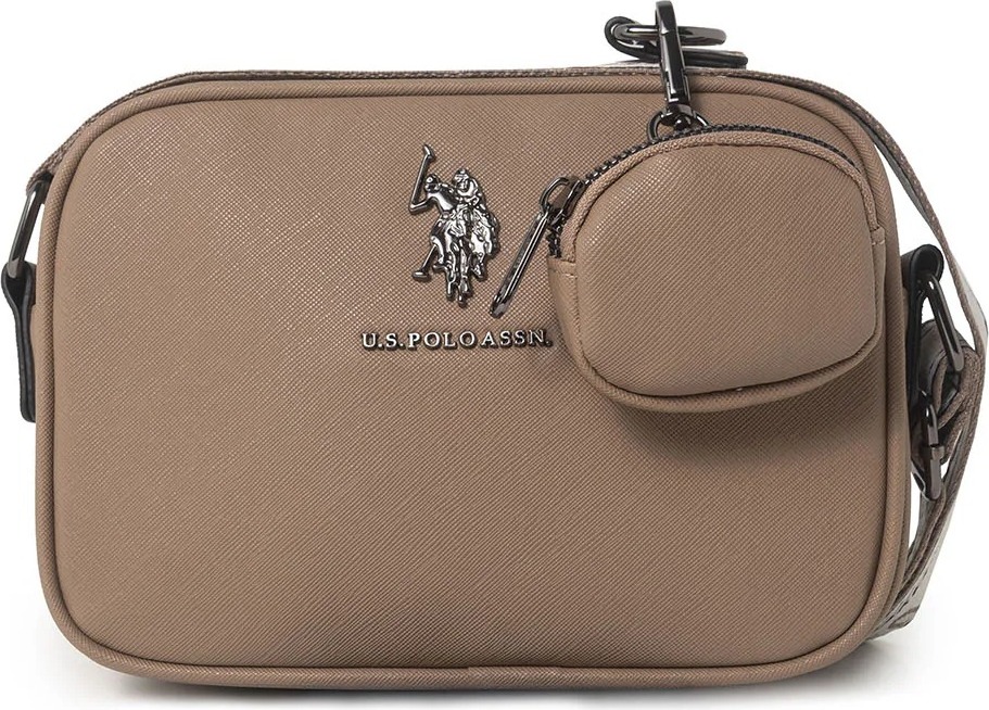 Жіноча сумка кроссбоді US Polo Assn з логотипом 1159850163 Коричневий — фото 3