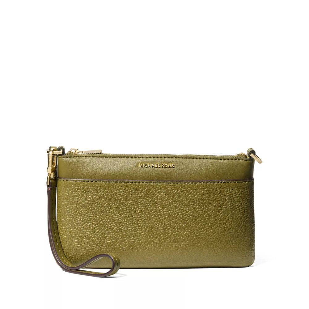 Жіноча шкіряна сумка-клатч Jet Set Michael Kors 1159854426 (Зелений One size) — фото 1