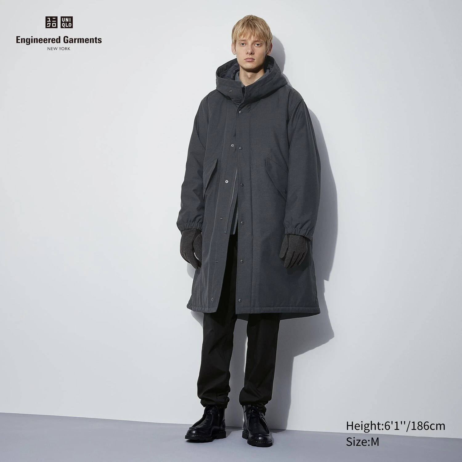 Довга куртка HEATTECH UNIQLO 1159802021 — фото 1