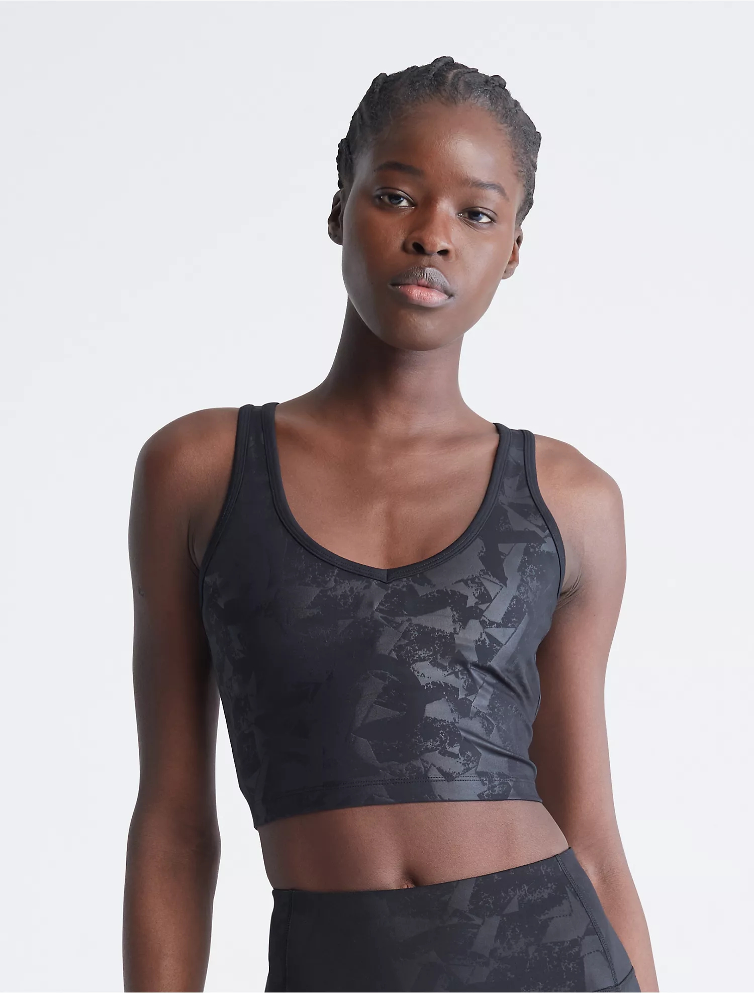 Спортивне топ Calvin Klein топ із декоративними бретелями 1159794544 — фото 1