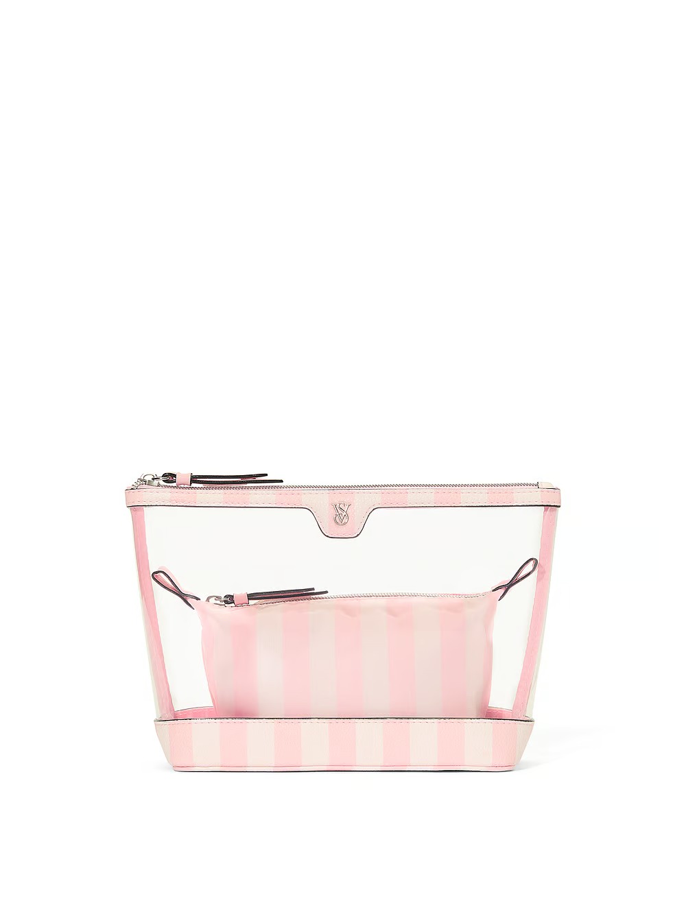 Косметичка Victoria's Secret 2 в 1 з принтом 1159821405 (Рожевий One size) — фото 1