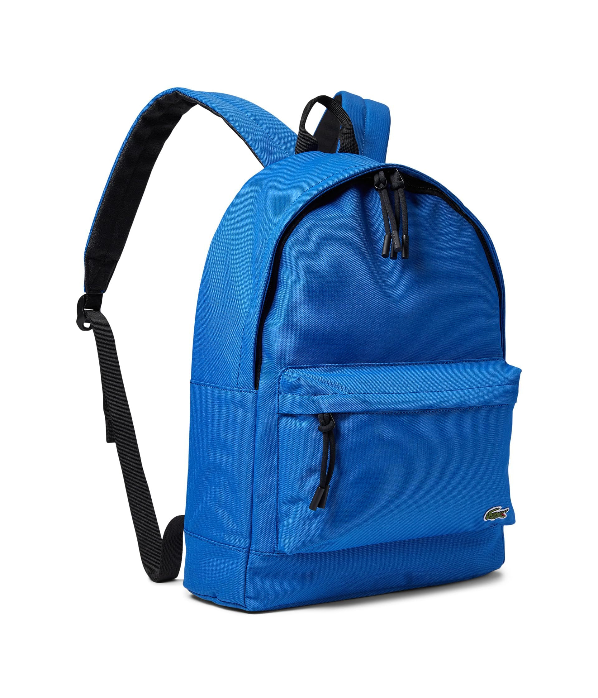 Рюкзак Lacoste на блискавці з логотипом 1159859236 (Синій One Size) — фото 1