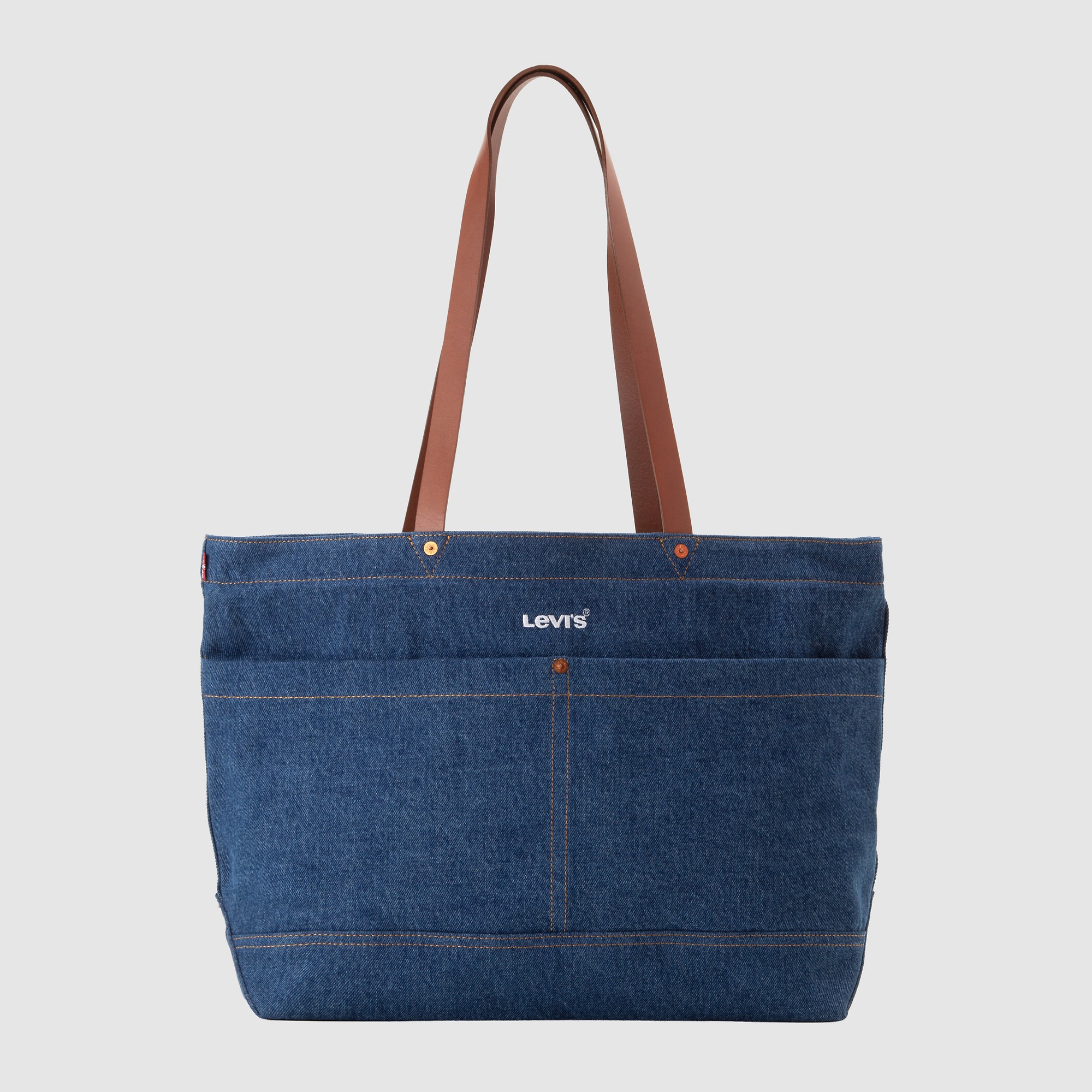 Сумка-шоппер Levi's з логотипом 1159855727 Синій — фото 1