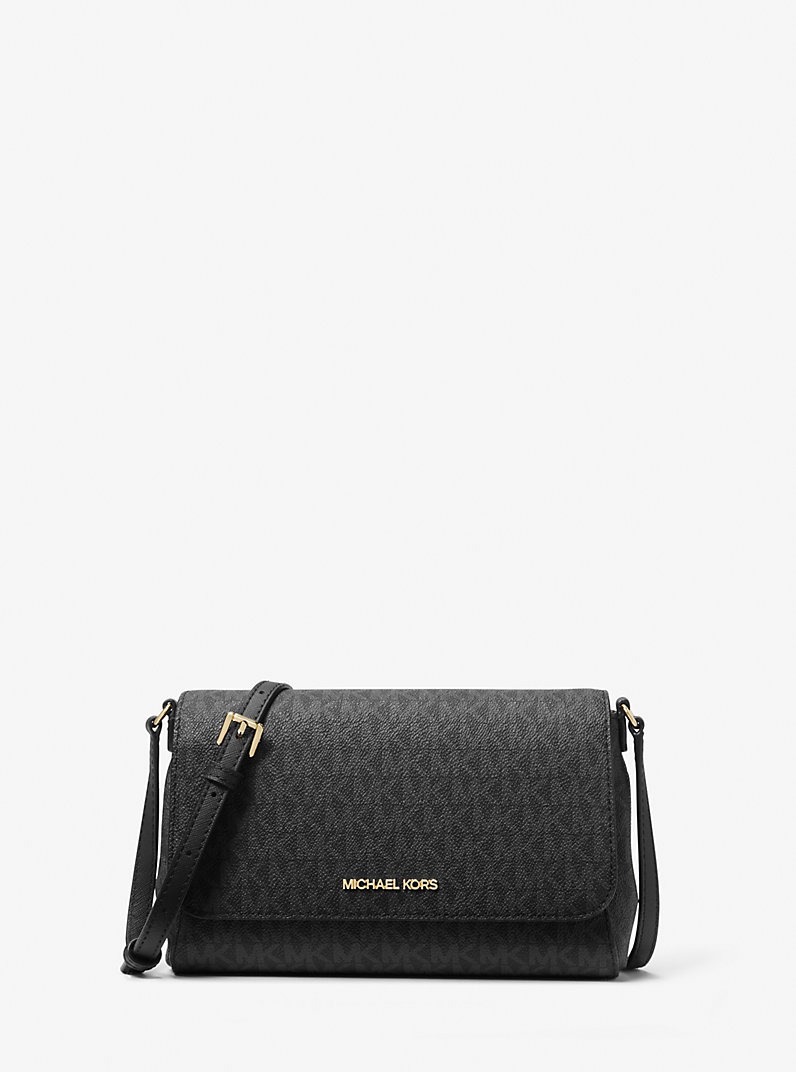 Сумка через плече JET SET ITEM Michael Kors з монограмою 1159857062 Чорний — фото 1