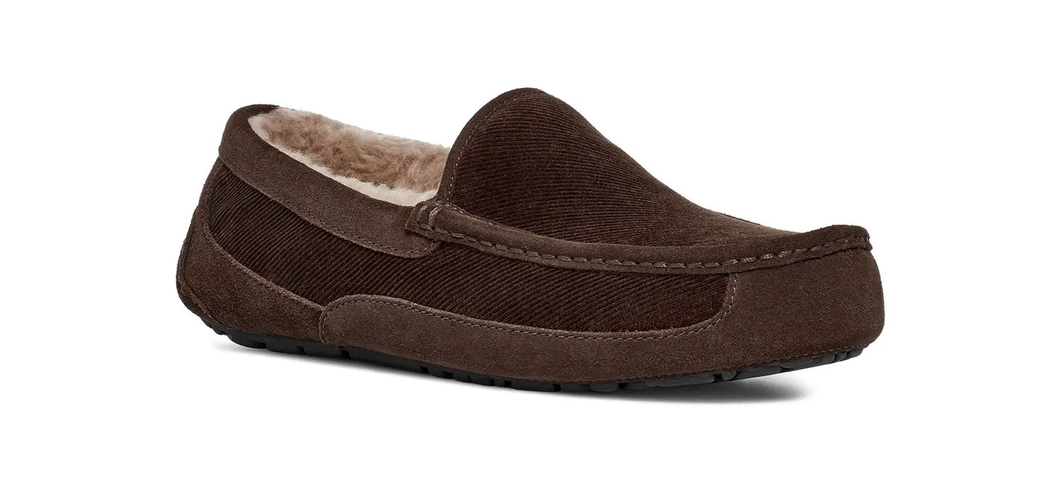 Замшеві сліпони UGG з підкладкою зі штучного хутра 1159804061 — фото 1