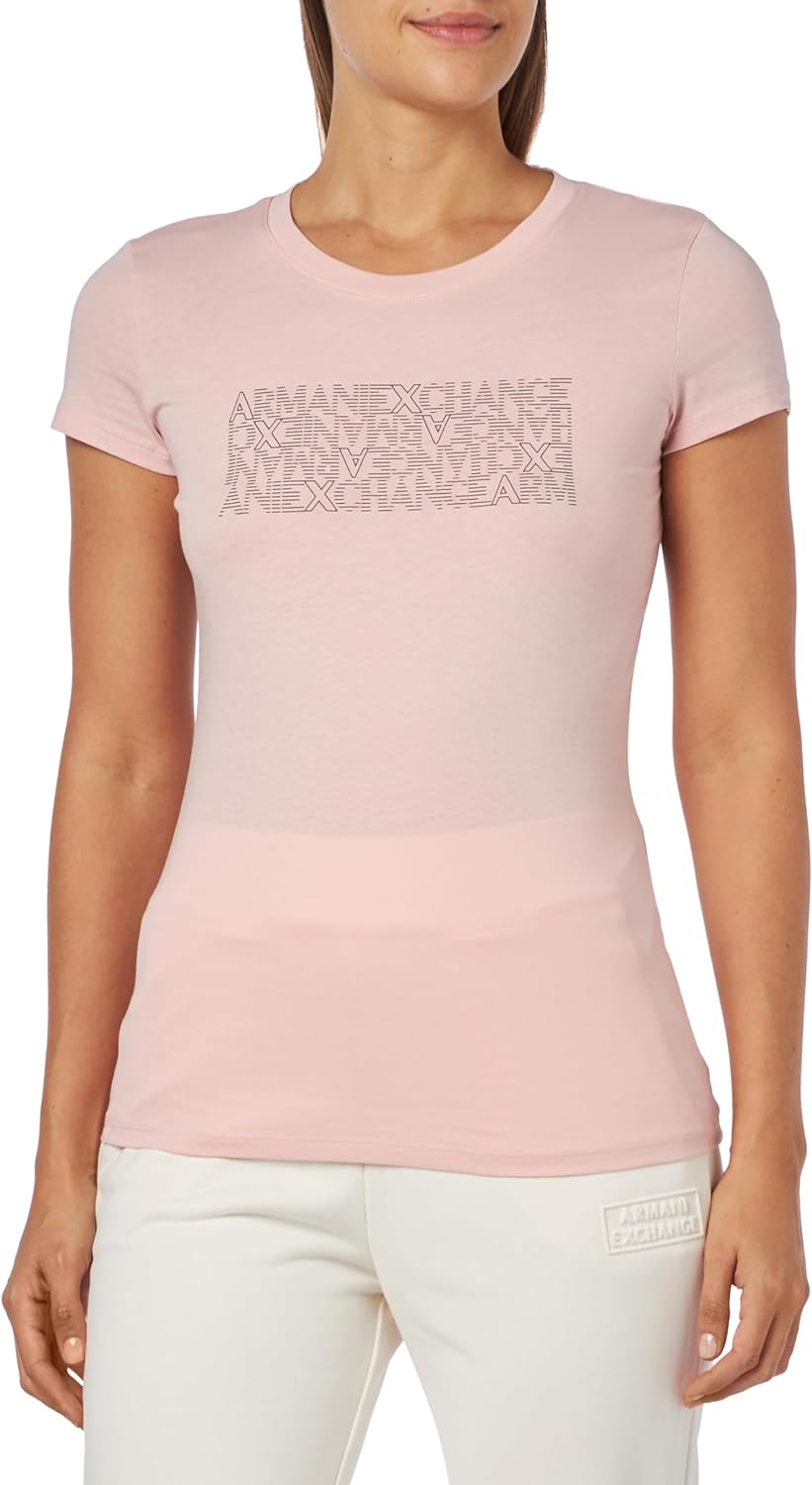 Жіноча футболка Armani Exchange з логотипом 1159802613 — фото 1