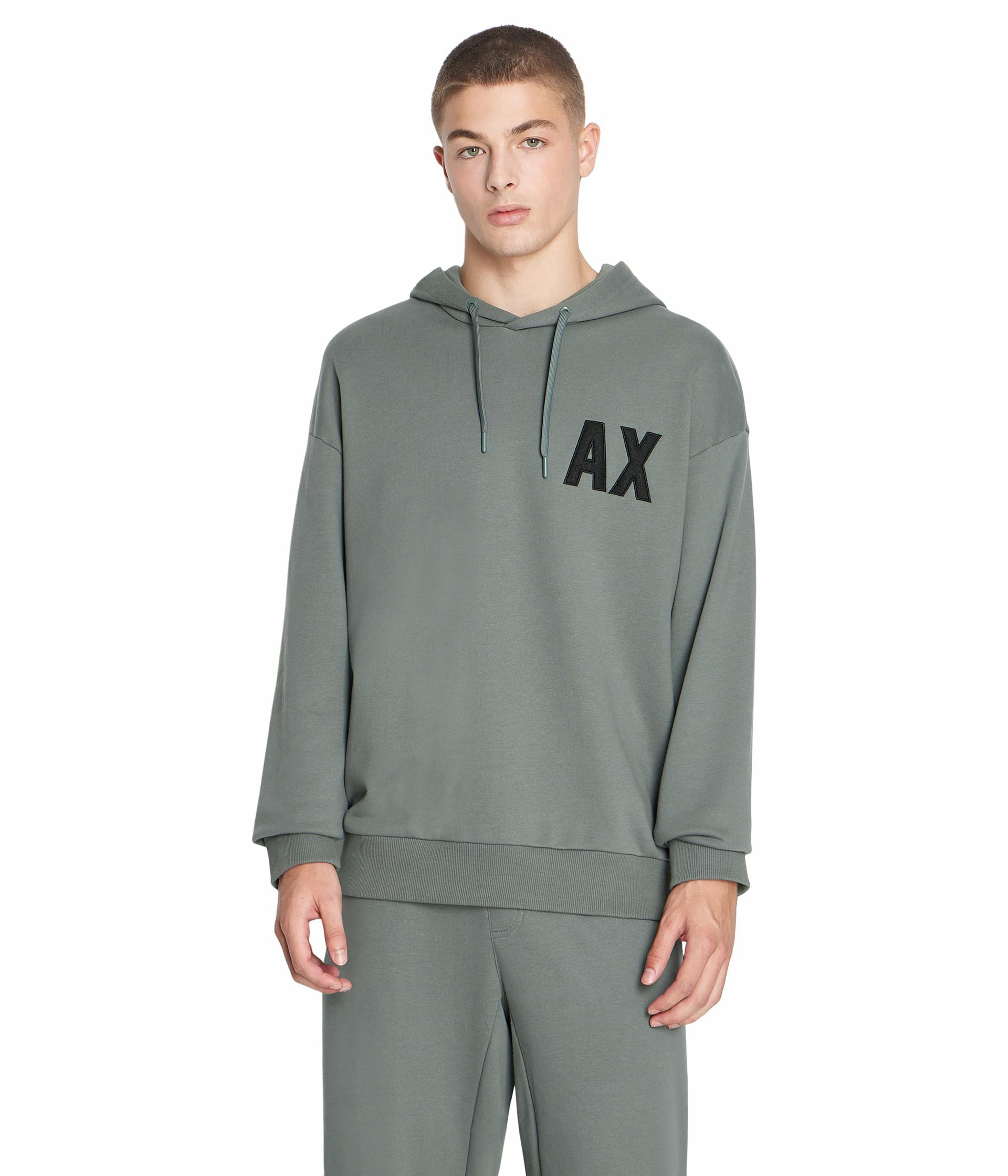 Чоловіче худі Armani Exchange 1159805070 (Зелений, M) — фото 1