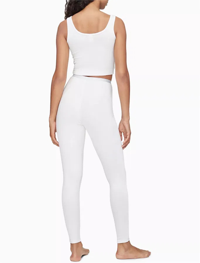 Жіночий комплект у рубчик Calvin Klein топ та лосини 1159799652 — фото 3