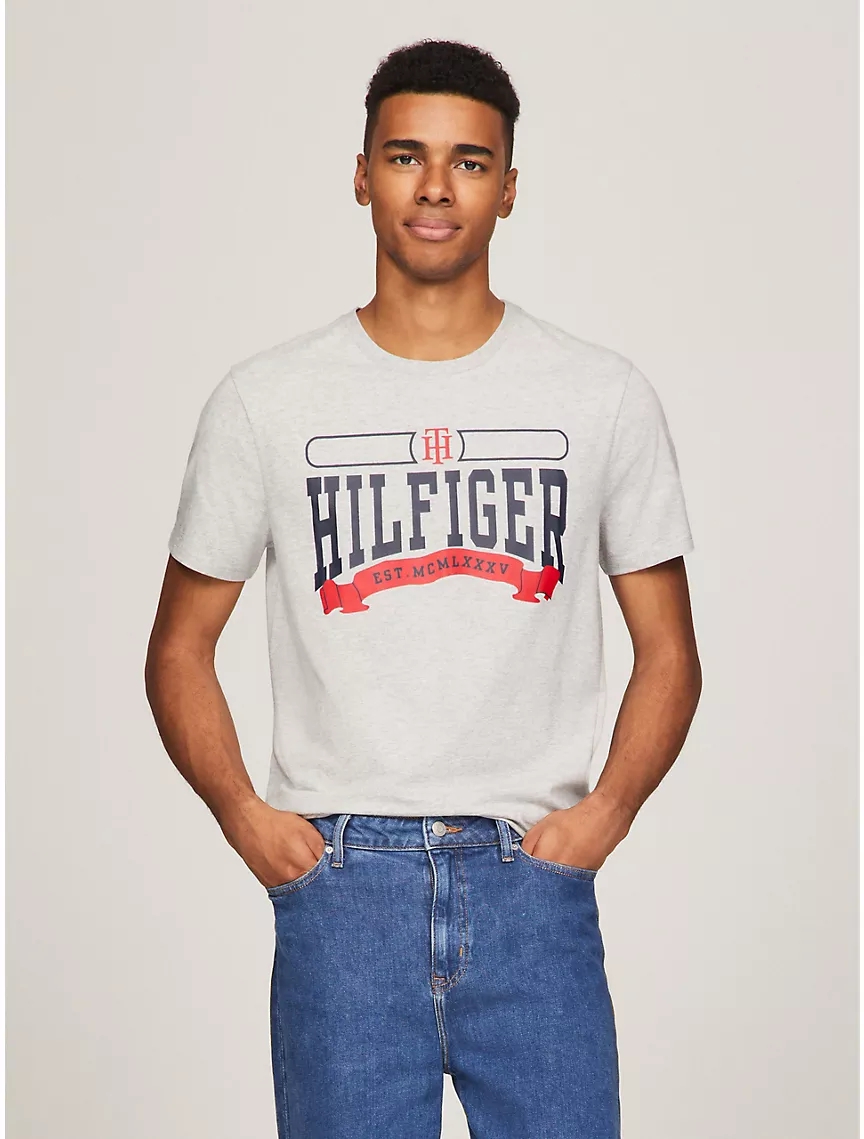 Чоловіча футболка Tommy Hilfiger з логотипом 1159808758 — фото 1