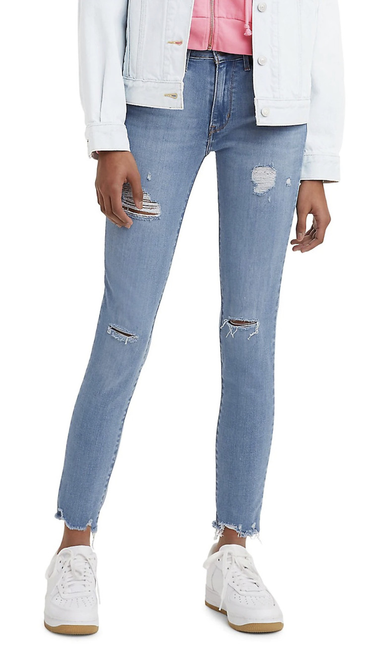 Жіночі джинси скінні 721 Levi's з високою посадкою 1159815089 — фото 1