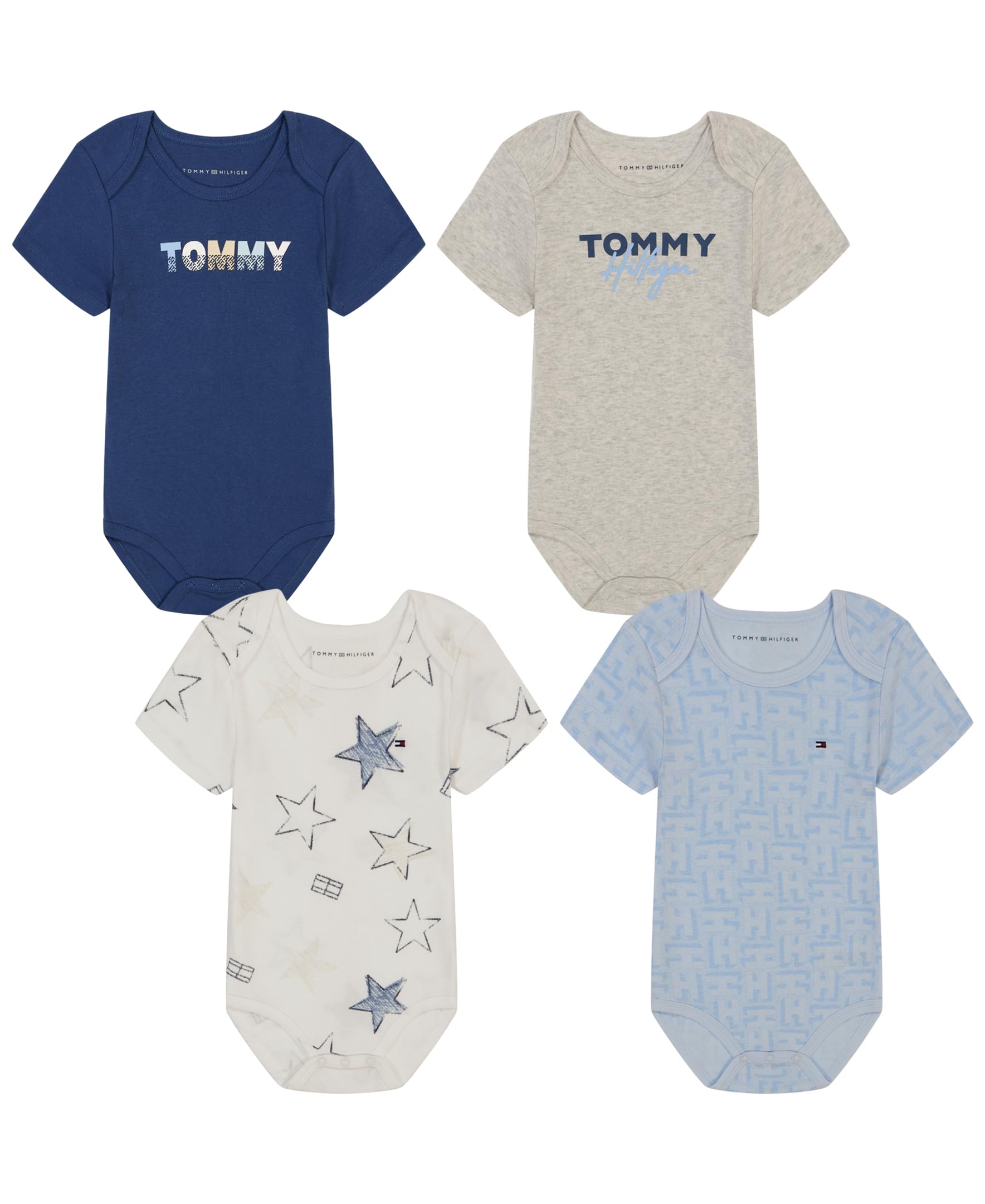 Дитячий набір боді Tommy Hilfiger короткий рукав 4шт 1159816344 — фото 1