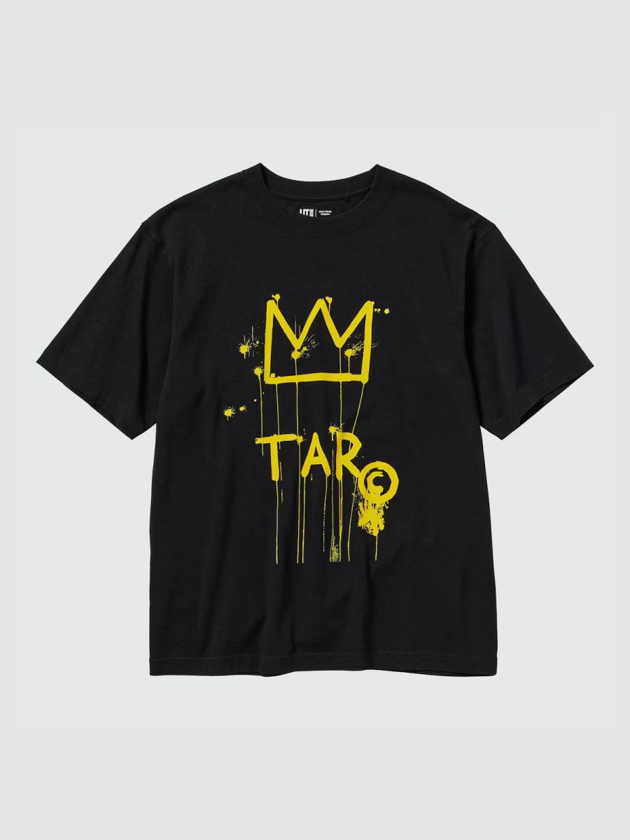 Футболка UT Archive UNIQLO Jean-Michel Basquiat King Pleasure 1159816521 (Чорний XS) — фото 1