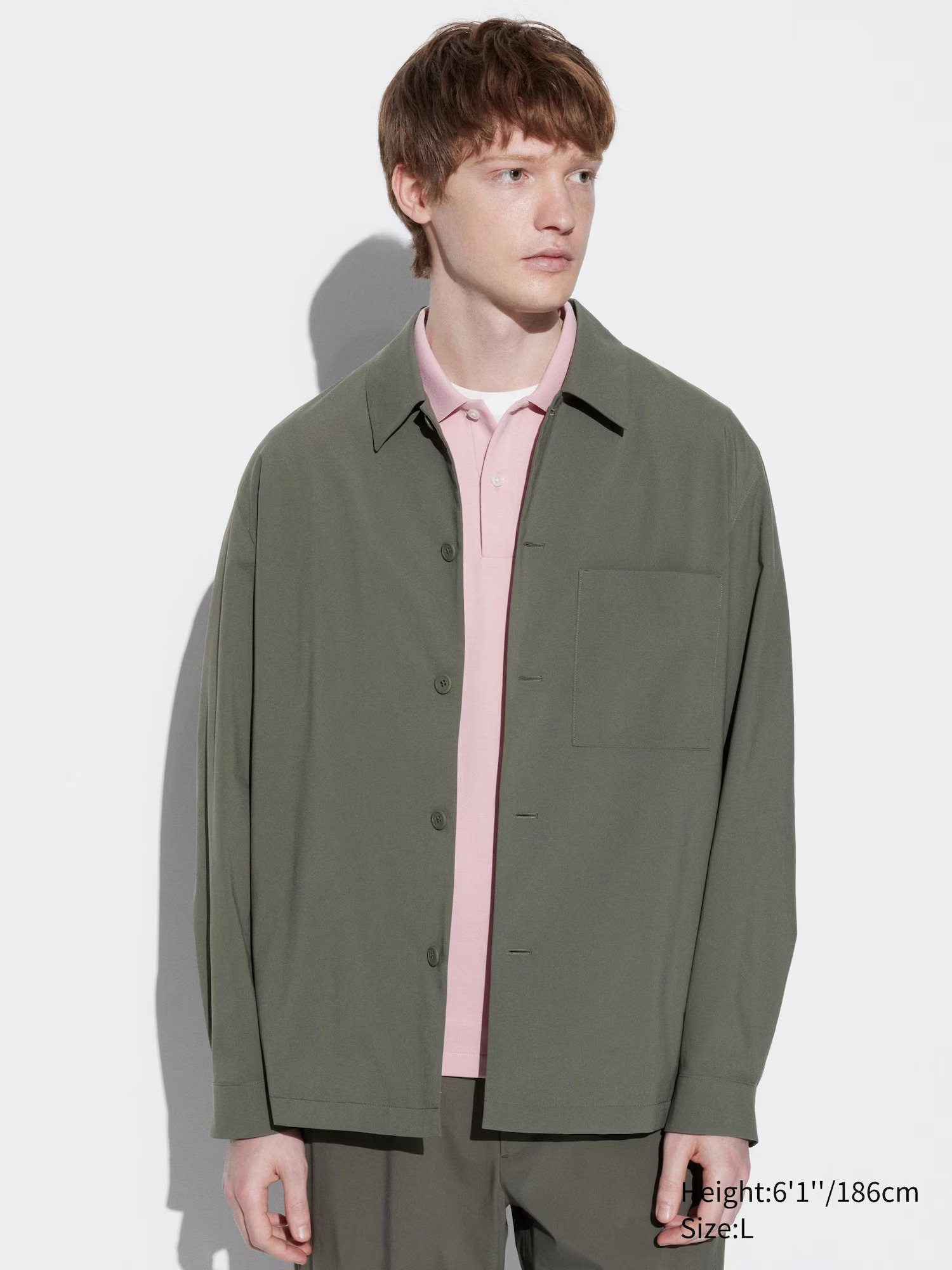 Куртка-сорочка UNIQLO на гудзиках 1159818688 — фото 1