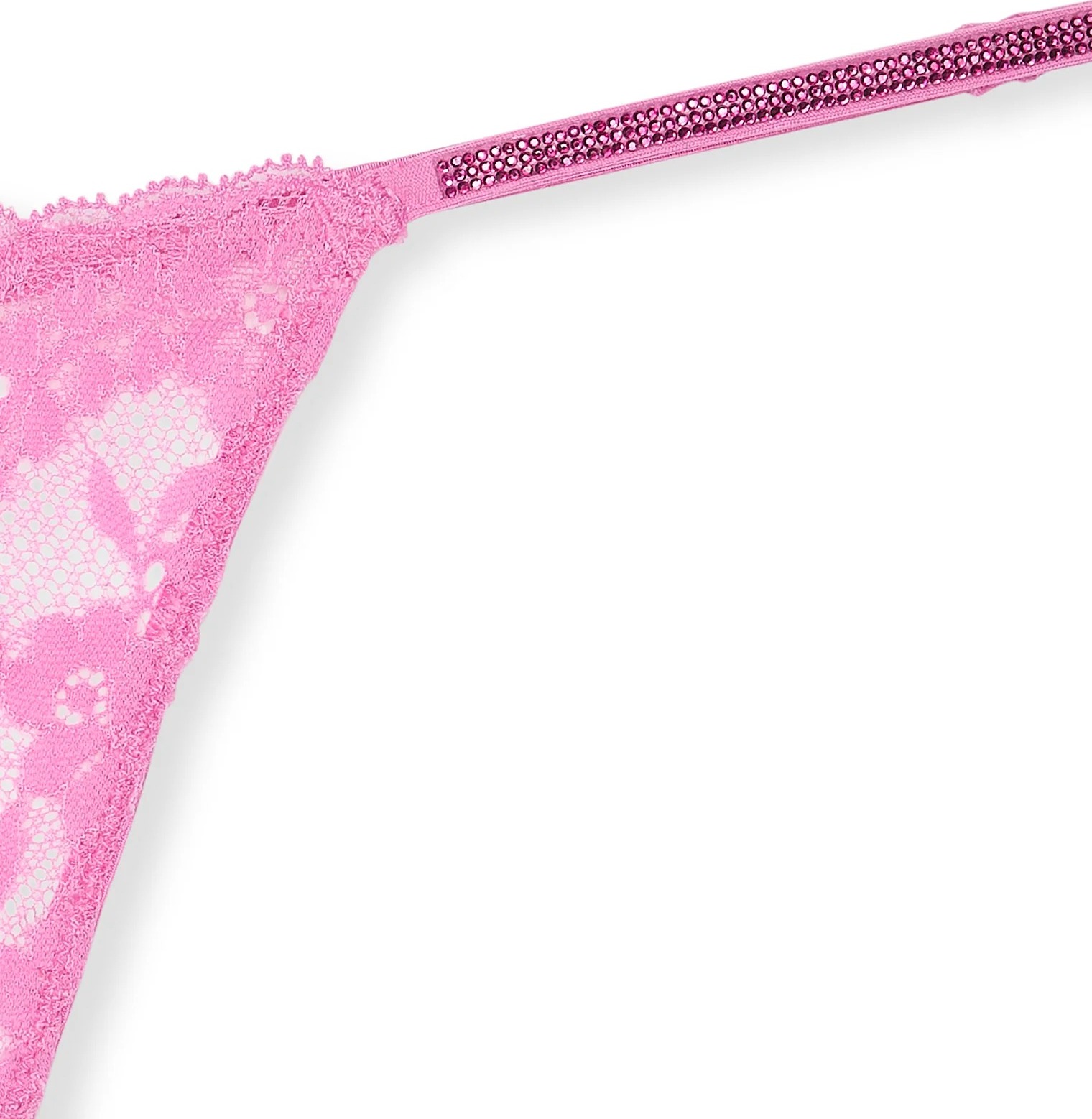 Мереживні трусики стрінги зі стразами Victoria's Secret 1159831375 — фото 6