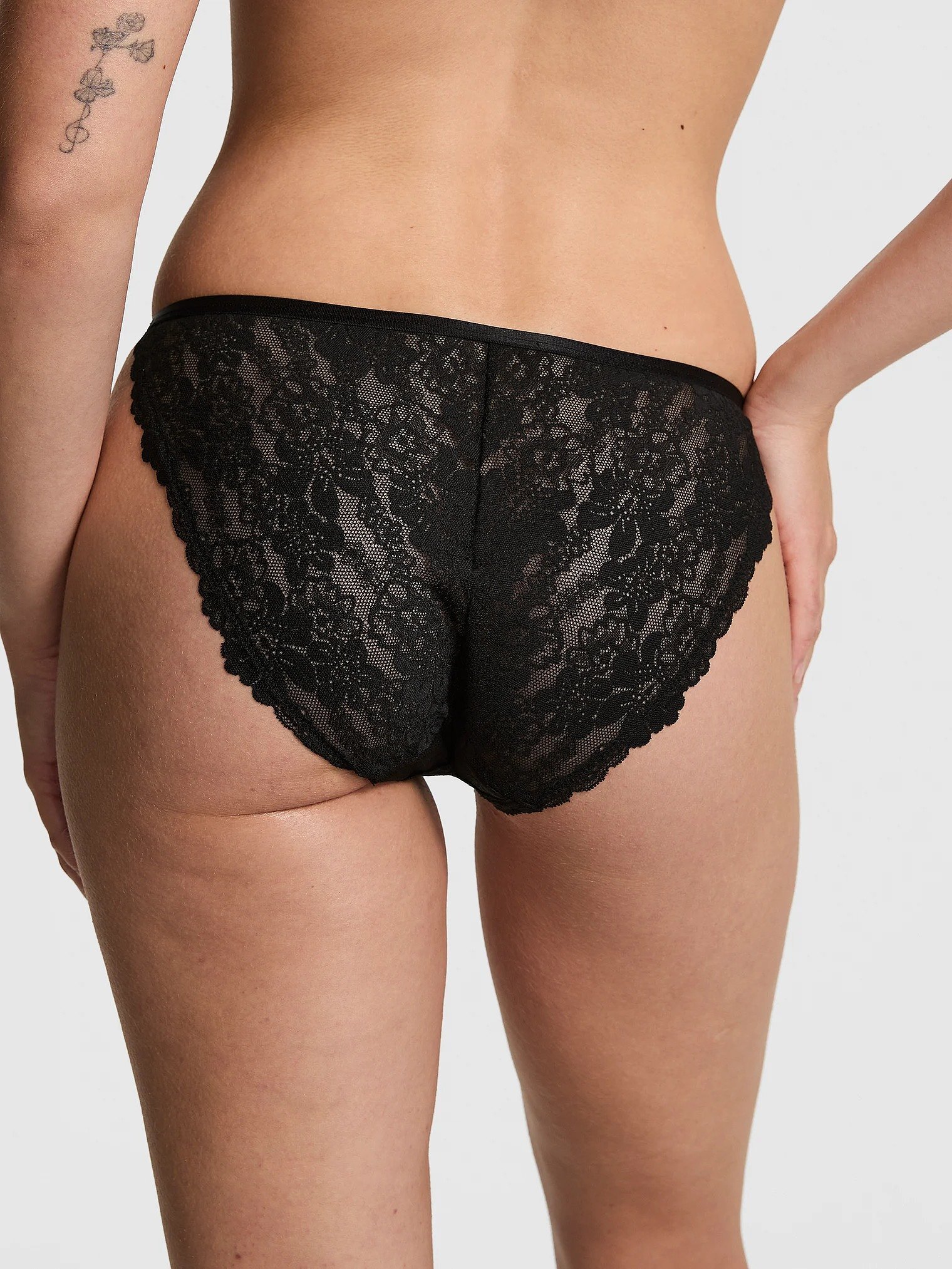 Мереживні трусики стін бікіні Victoria's Secret PINK 1159857836 — фото 3